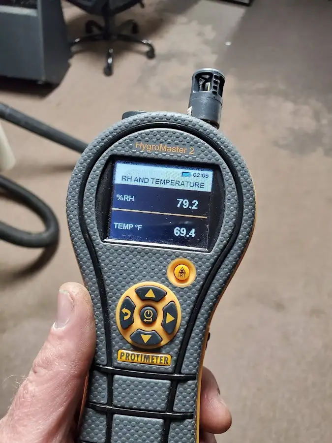 Moisture meter humidity assessment for Fire & Smoke Damage Restoration in Okmulgee