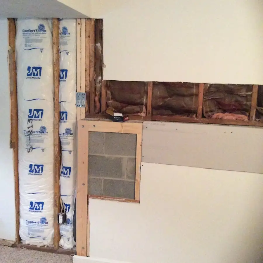 Wall insulation replacement during Contents Cleaning & Restoration in Okmulgee